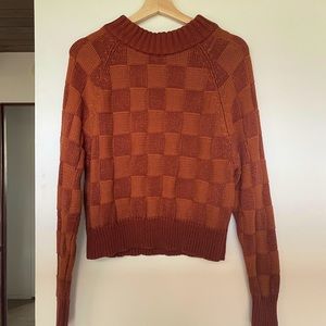 Curator SF Checkerboard Sweater M/L